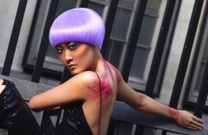 coloured strings (5)